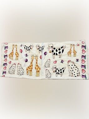 🔴Vintage New Panel Material Animals Applique’ Quilt Sewing Craft Wearable Art